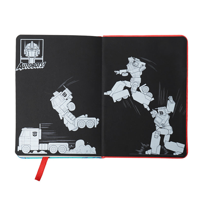 Transformers G1 Optimus Prime A6 Leather Pocket Notebook