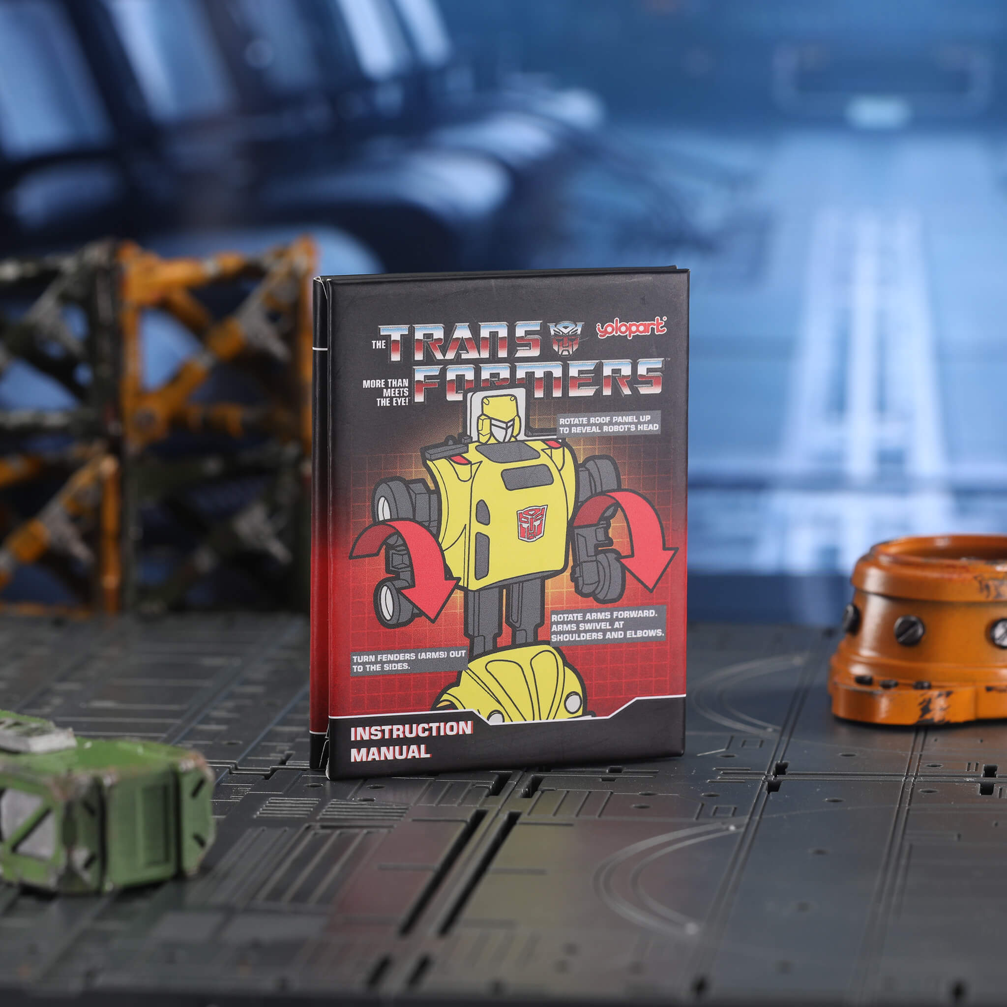 Transformers G1 Character Folding Book Fridge Magnet