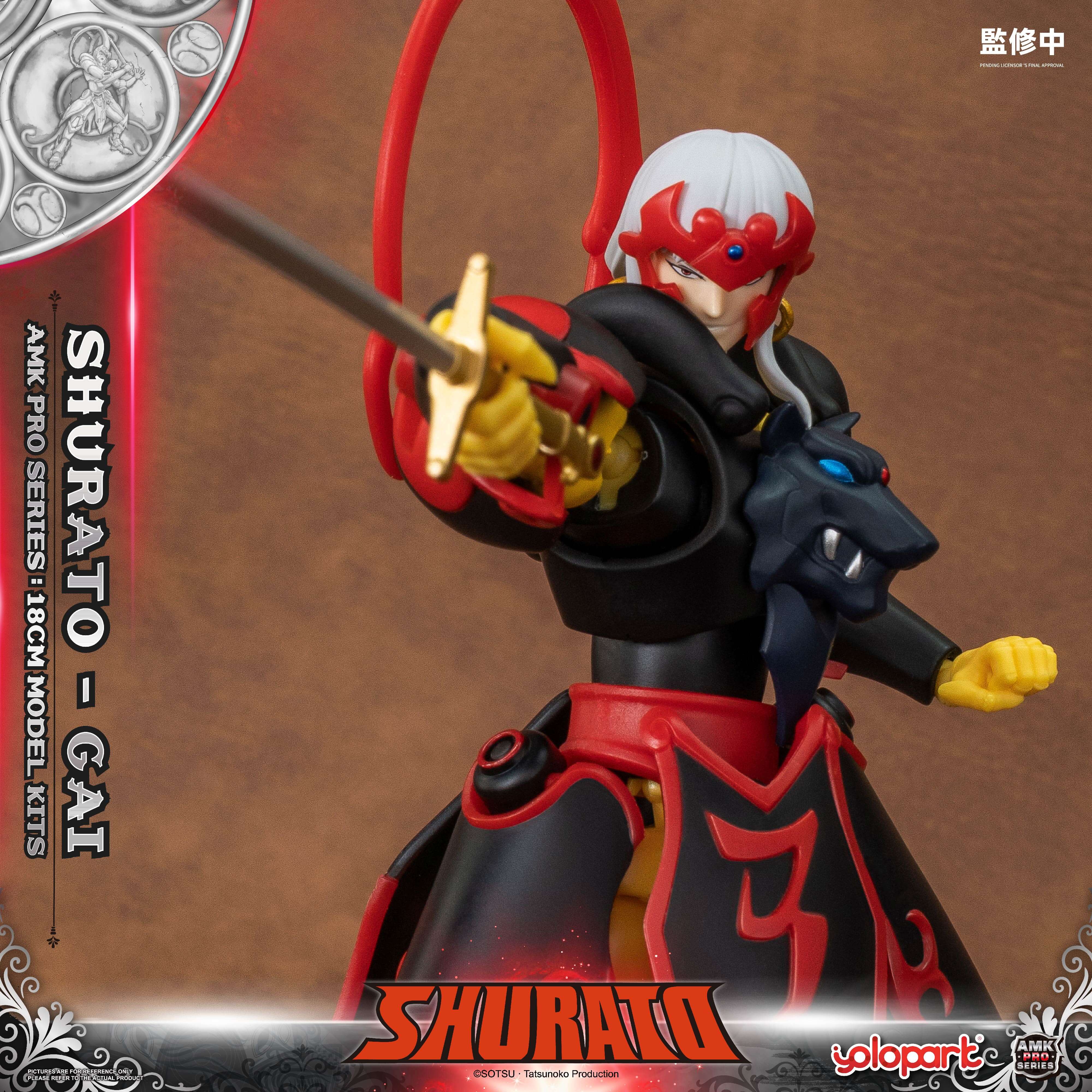 SHURATO - 18cm Yasha-Oh Gai Model Kit - AMK PRO Series