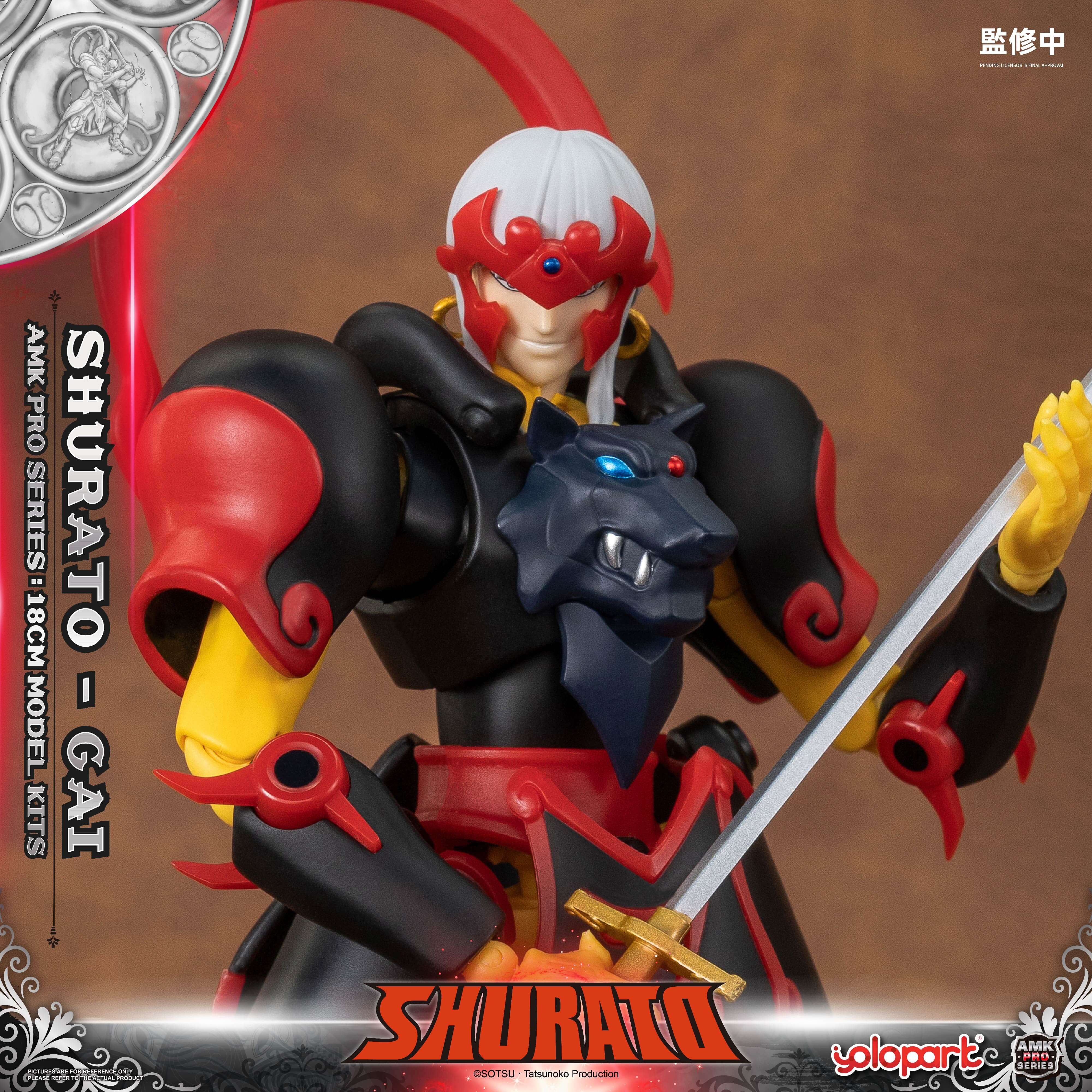 SHURATO - 18cm Yasha-Oh Gai Model Kit - AMK PRO Series