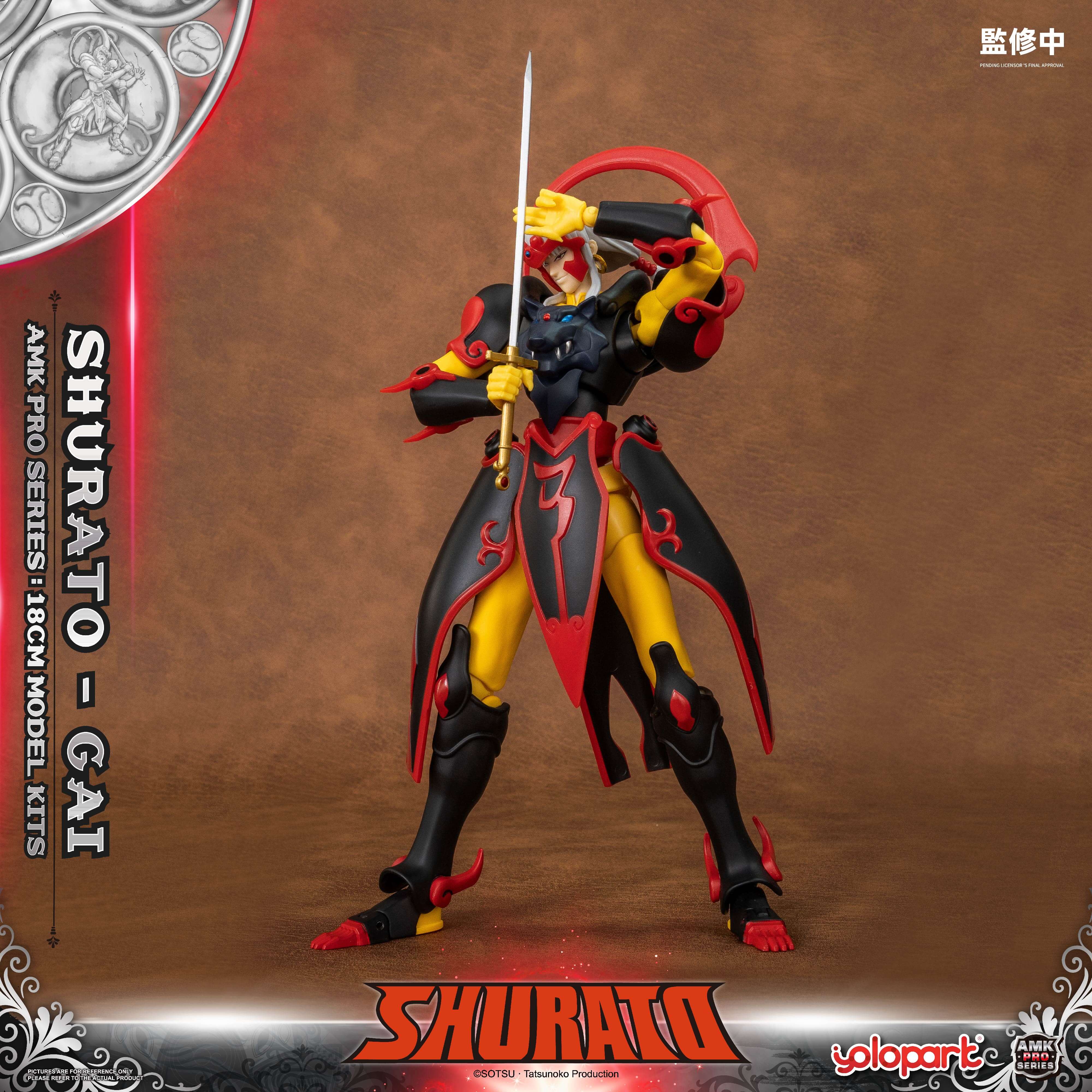 SHURATO - 18cm Yasha-Oh Gai Model Kit - AMK PRO Series
