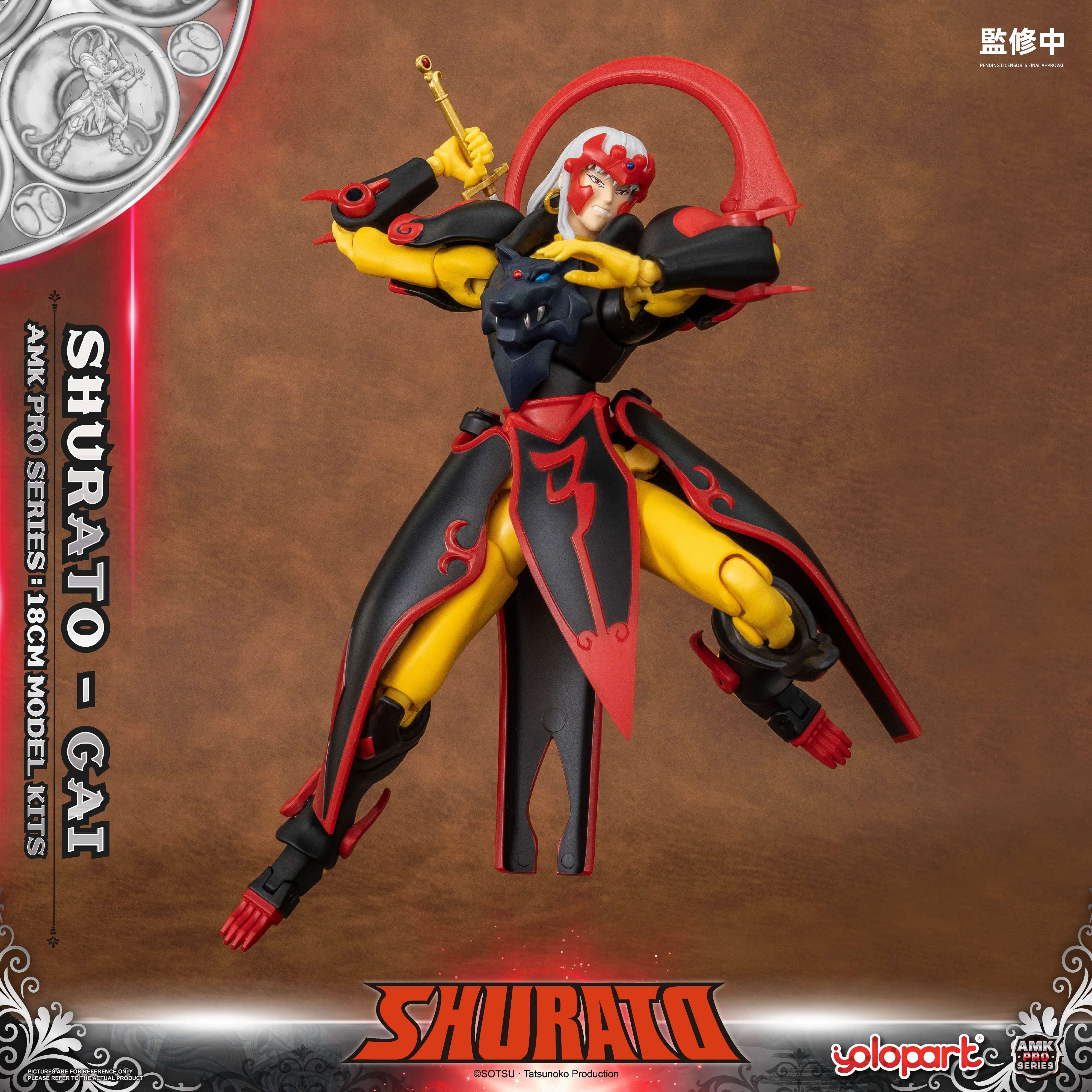 SHURATO - 18cm Yasha-Oh Gai Model Kit - AMK PRO Series