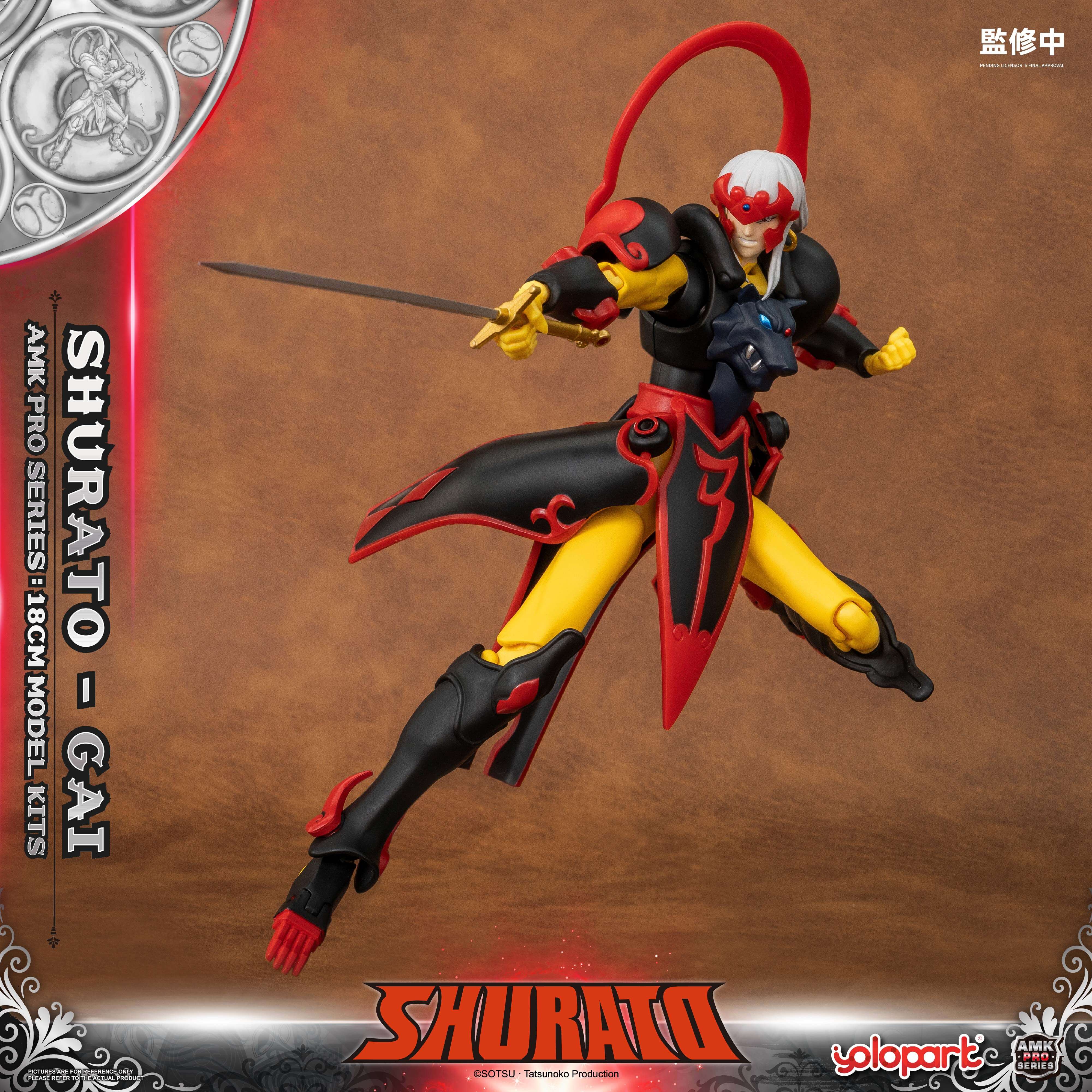 SHURATO - 18cm Yasha-Oh Gai Model Kit - AMK PRO Series