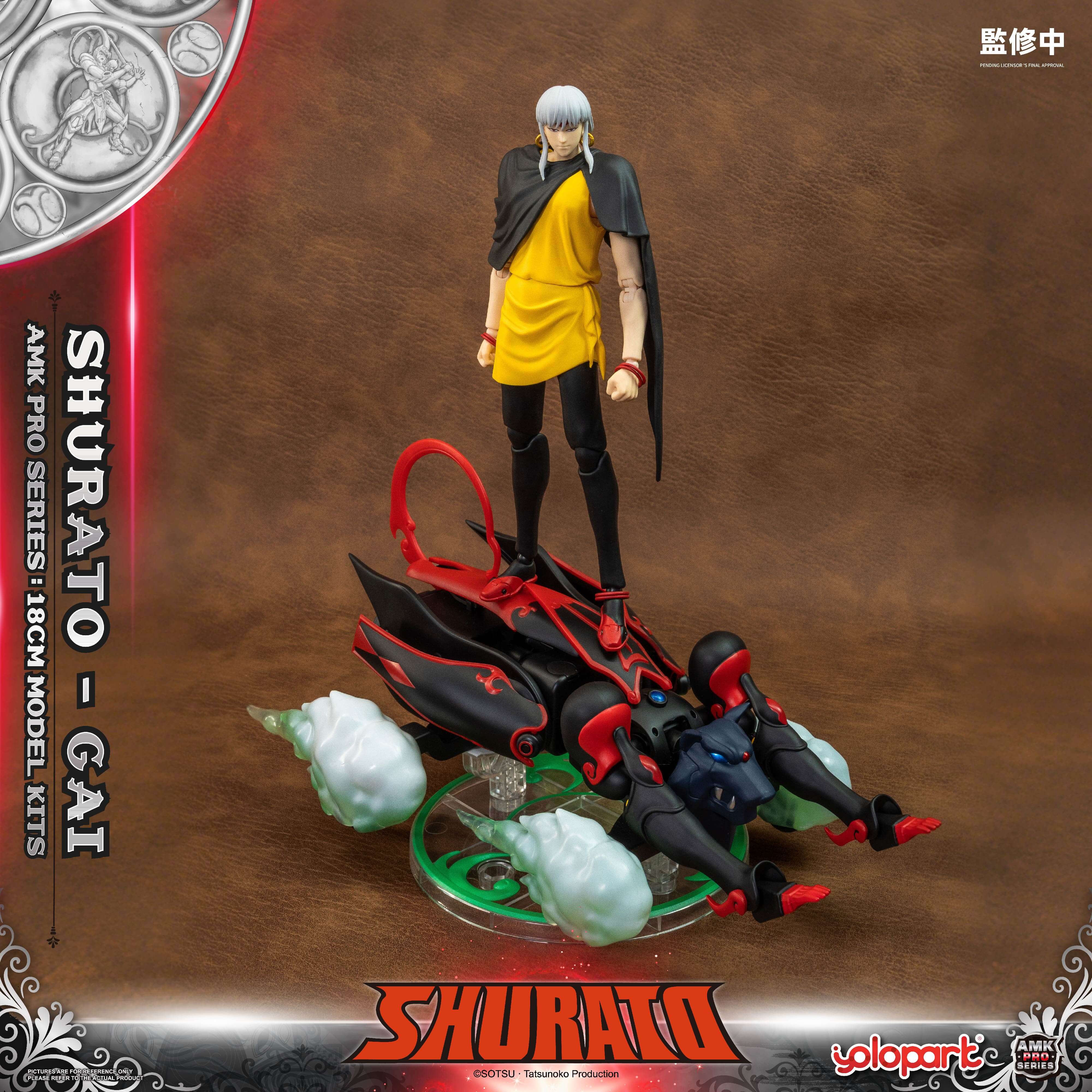 SHURATO - 18cm Yasha-Oh Gai Model Kit - AMK PRO Series