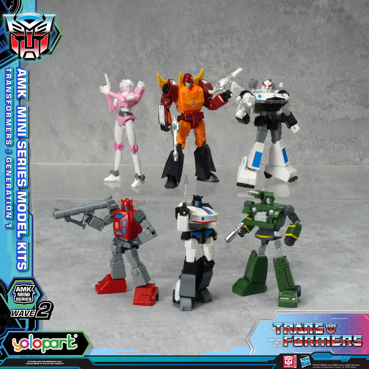 AMK MINI Wave 2 Transformers Figures