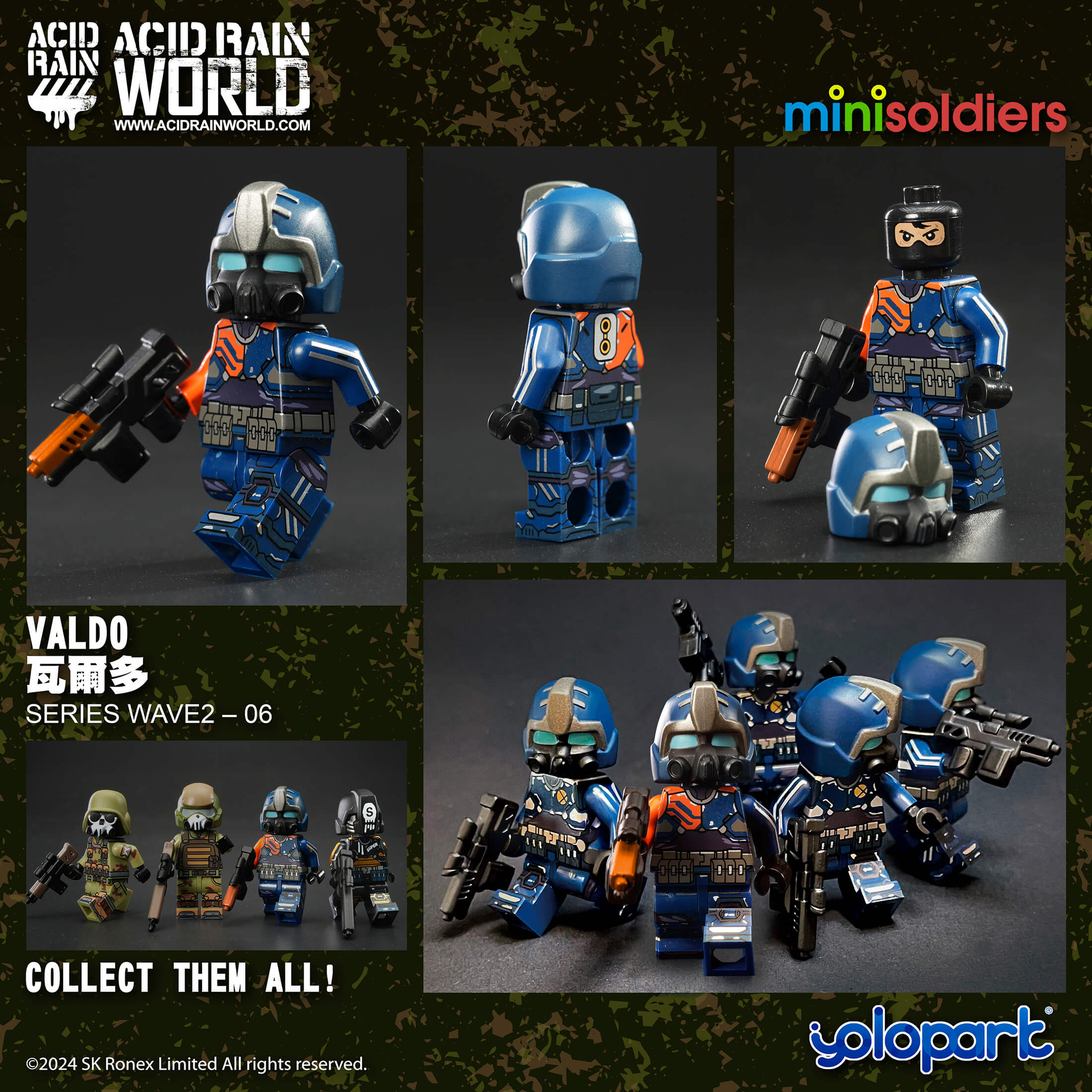 Acid Rain World Minisoldiers Series Wave2