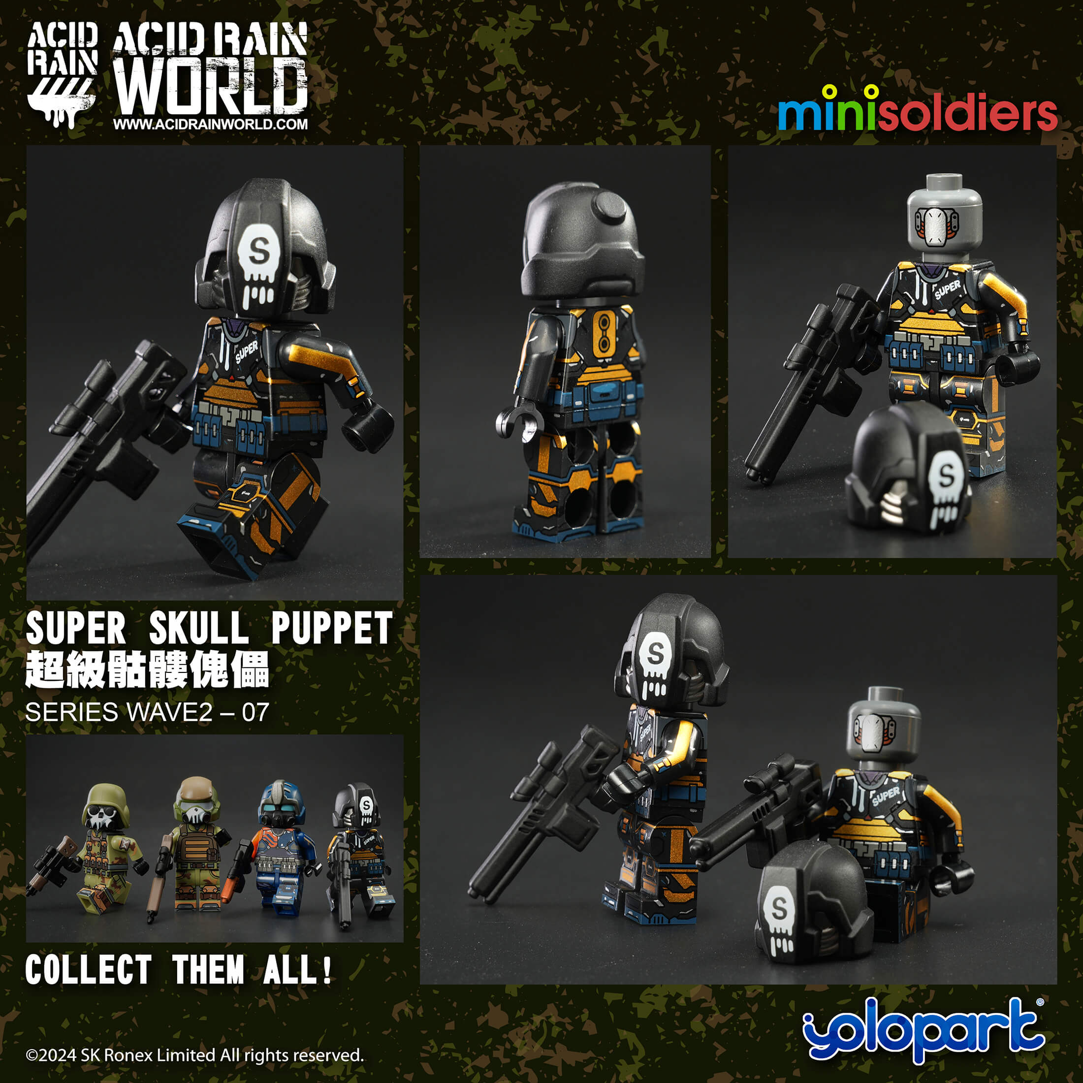 Acid Rain World Minisoldiers Series Wave2