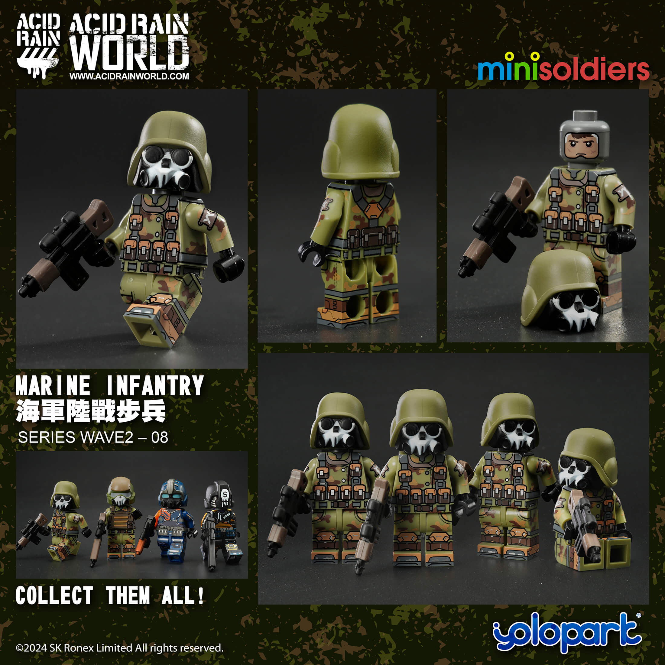 Acid Rain World Minisoldiers Series Wave2