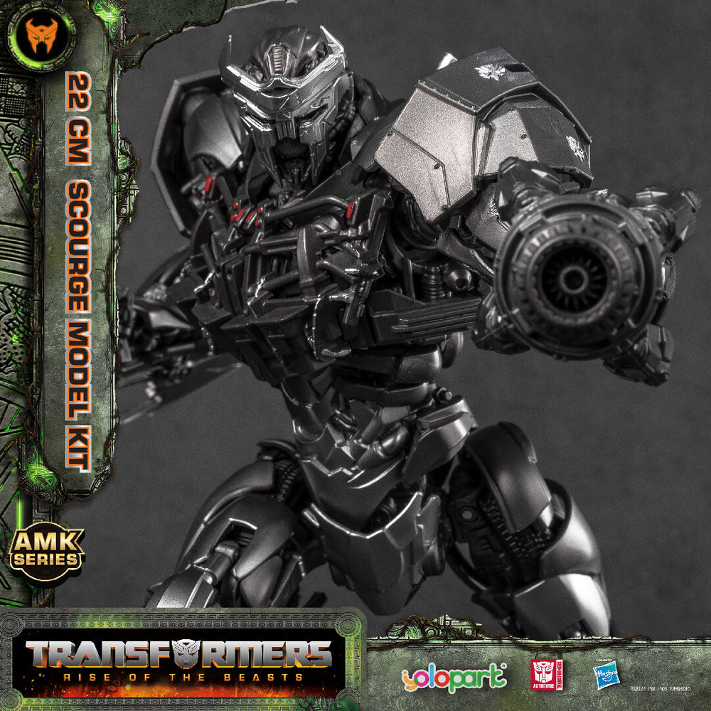Transformers: Rise of the Beasts Scourge Model Kit - 22cm AMK Series