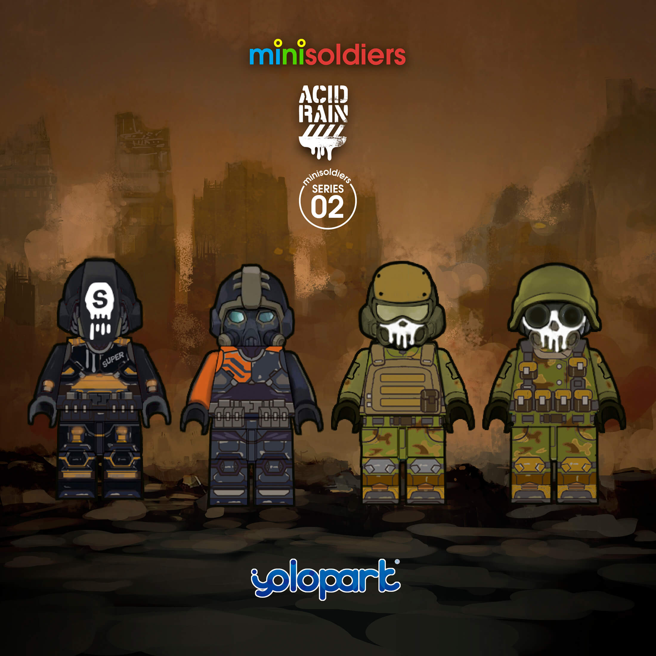 Acid Rain World Minisoldiers Series Wave2