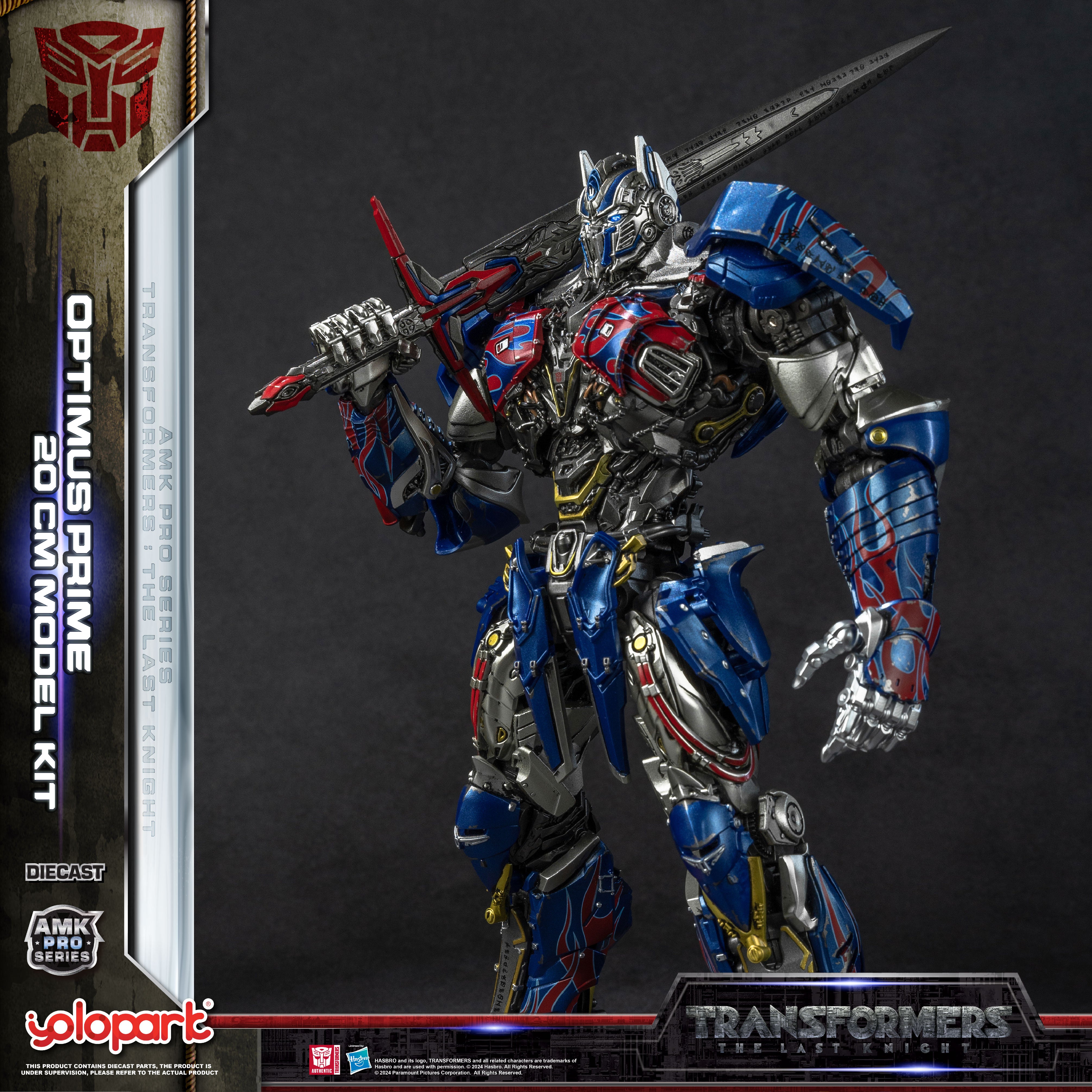 Transformers The Last Knight - 20cm Optimus Prime Model Kit - AMK PRO Series